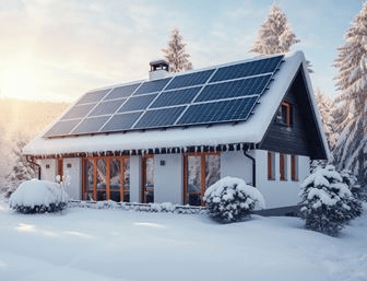 PWRcell 2 on the side of a home